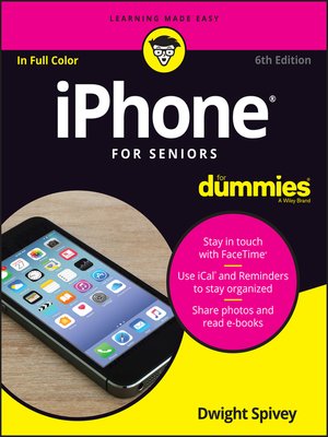 iPhone For Seniors For Dummies - ebook
